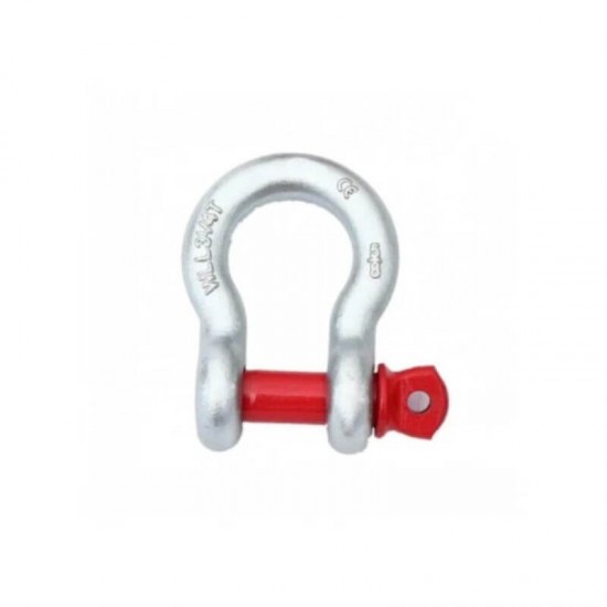 شكال G209 بمسمار لولبي (Screw Pin Anchor Bow Shackle)
