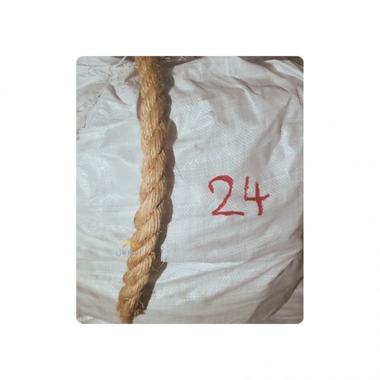 حبل خيش للشد تربيط و الديكور، مقاس 24ملم